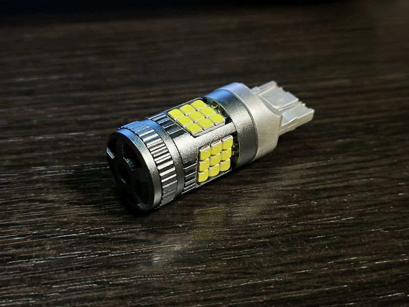 LED лампи W21W W21/5W T20 з вентилятором ходові вогні, лампи заднього ходу 2шт. (комплект) 319789 фото