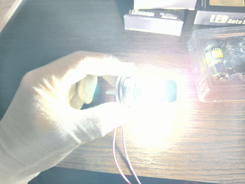 LED лампи W21W W21/5W T20 з вентилятором ходові вогні, лампи заднього ходу 2шт. (комплект) 319789 фото