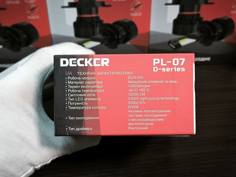 Decker SP4 H7 6000K VW Светодиодные лампы для Volkswagen 1039662 фото