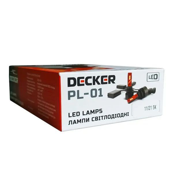 Decker H15 PL-01 LED лампи головного світла (комплект) 2 шт 201515 фото