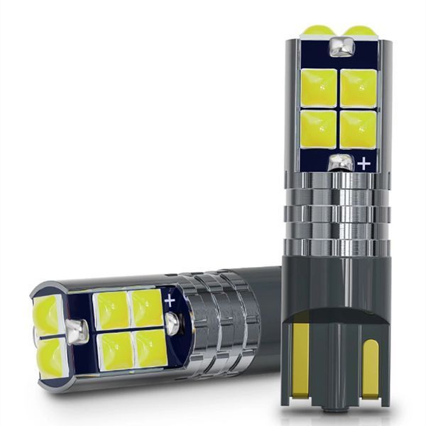 T10 W5W 12V Габариты светодиодные LED лампочка ЯРКИЙ СВЕТ 1356388 фото