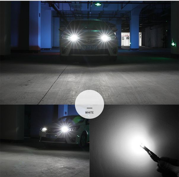 T10 W5W 12V Габариты светодиодные LED лампочка ЯРКИЙ СВЕТ 1356388 фото