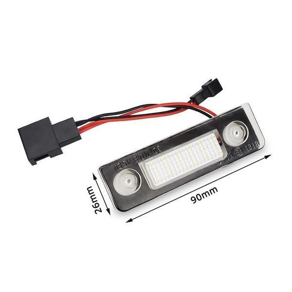 Подсветка номера Led Skoda Octavia 2004-2013 Skoda Roomster 2006-2015 (Canbus ) 1333(13) фото