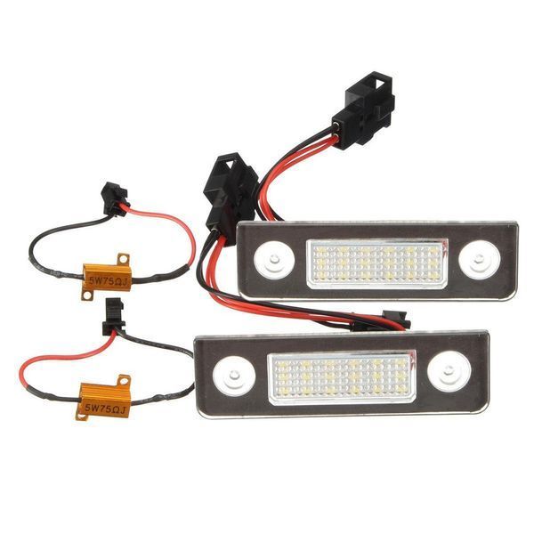 Подсветка номера Led Skoda Octavia 2004-2013 Skoda Roomster 2006-2015 (Canbus ) 1333(13) фото
