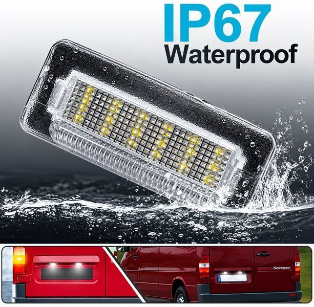 Led подсветка номера Mercedes-Benz Sprinter W901 W903 W904 W905 1163(17) фото