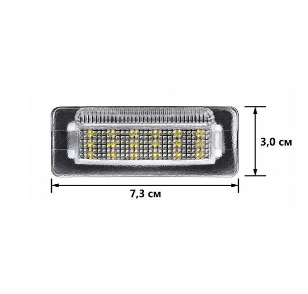 Led подсветка номера Mercedes-Benz Sprinter W901 W903 W904 W905 1163(17) фото