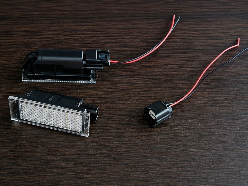 Підсвітка номера Led Renault Master 2/3, Megane 2/3, Clio 3/4, Laguna 2/3, Kangoo, Trafic 3 165606 фото