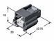 Роз'єм для датчика abs, підсвітки номера Renault Megane, Clio, Master, Laguna, Trafic 3, Kangoo 7283-8851-30 153652 фото 9