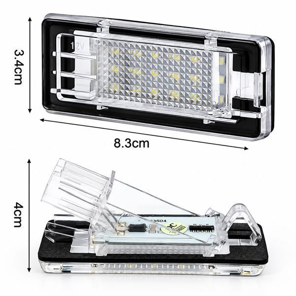 Led подсветка номера Renault Duster / Рено Дастер 2010-2018 1163(20) фото