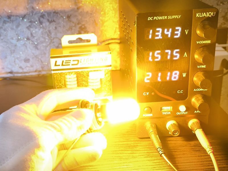P21W CANBUS передний, задний поворот 150SMD (Без быстрого моргания) 2шт. (комплект) 199579 фото
